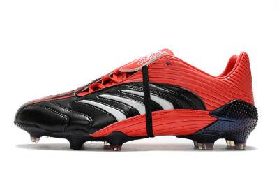 Men's Adidas Predator Absolute 20 FG Football Boots - Black/Red/White