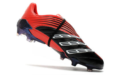 Men's Adidas Predator Absolute 20 FG Football Boots - Black/Red/White