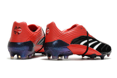 Men's Adidas Predator Absolute 20 FG Football Boots - Black/Red/White