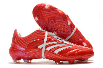 Men's Adidas Predator Absolute 20 FG Football Boots - Red/White