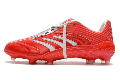 Men's Adidas Predator Absolute 20 FG Football Boots - Red/White