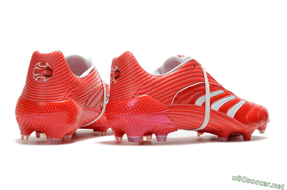 Men's Adidas Predator Absolute 20 FG Football Boots - Red/White 6