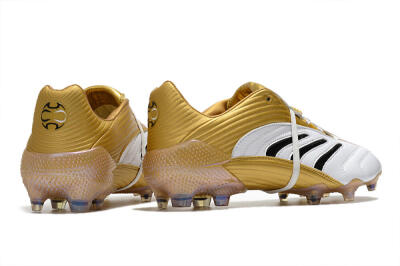 Men's Adidas Predator Absolute 20 FG Football Boots - White/Gold/Black