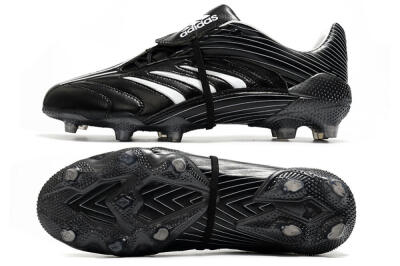 Men's Adidas Predator Absolute 20 FG Football Boots - Black/White