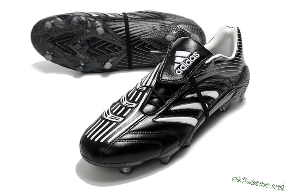 Men's Adidas Predator Absolute 20 FG Football Boots - Black/White 3