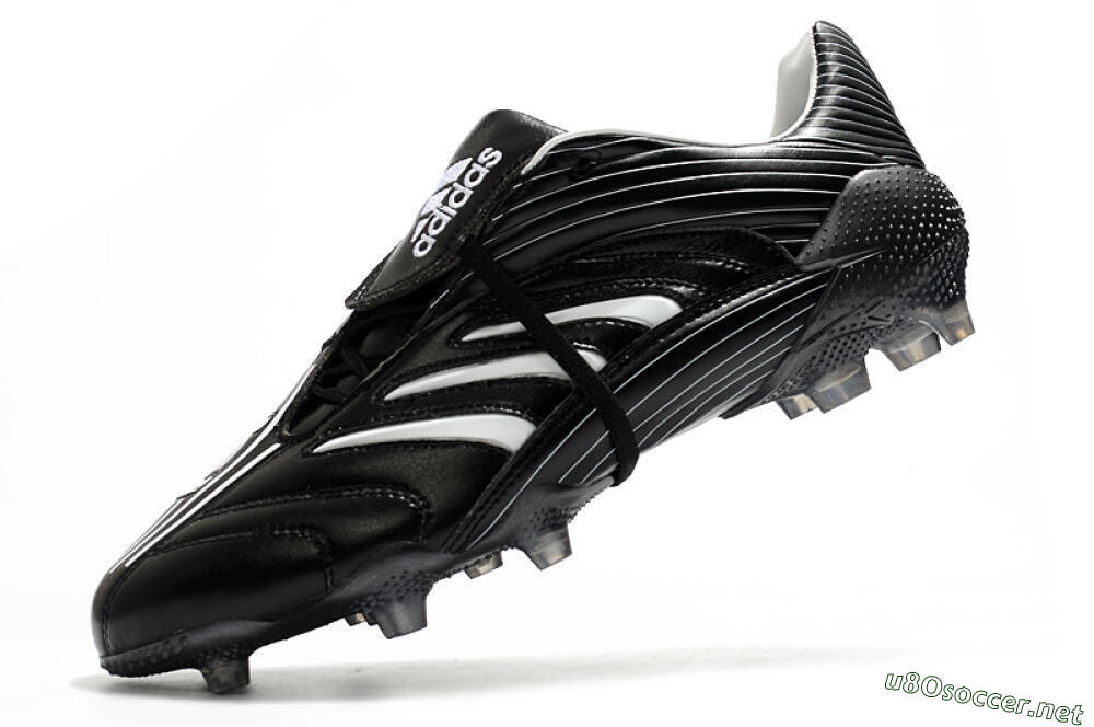 Men's Adidas Predator Absolute 20 FG Football Boots - Black/White 5