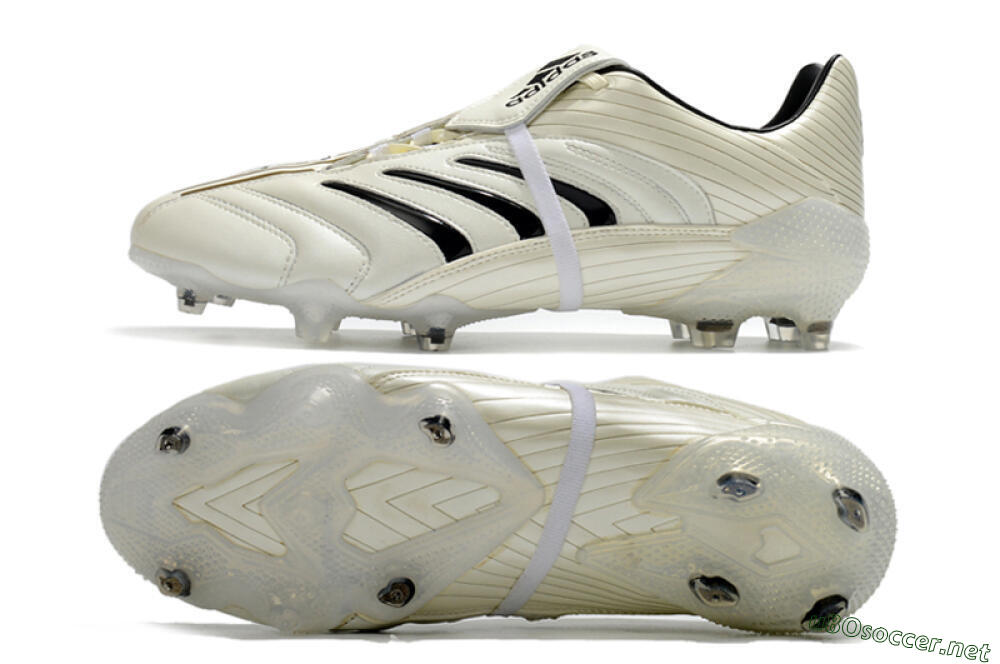 Men's Adidas Predator Absolute 20 FG Football Boots - White/Black 1