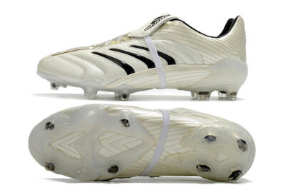 Men's Adidas Predator Absolute 20 FG Football Boots - White/Black