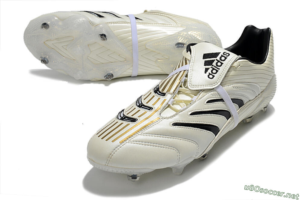 Men's Adidas Predator Absolute 20 FG Football Boots - White/Black 3