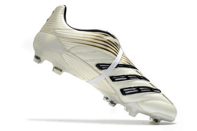 Men's Adidas Predator Absolute 20 FG Football Boots - White/Black