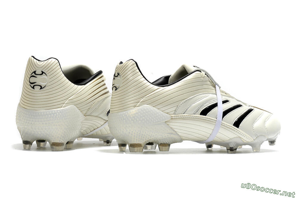Men's Adidas Predator Absolute 20 FG Football Boots - White/Black 6