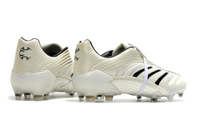 Men's Adidas Predator Absolute 20 FG Football Boots - White/Black