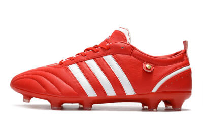 Men's Adidas Adipure FG Football Boots - Red/White