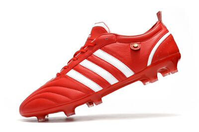 Men's Adidas Adipure FG Football Boots - Red/White