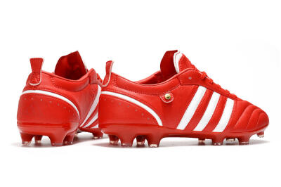 Men's Adidas Adipure FG Football Boots - Red/White