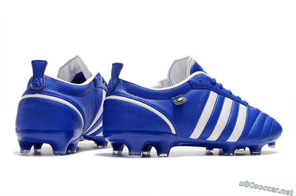 Men's Adidas Adipure FG Football Boots - Blue/White 6
