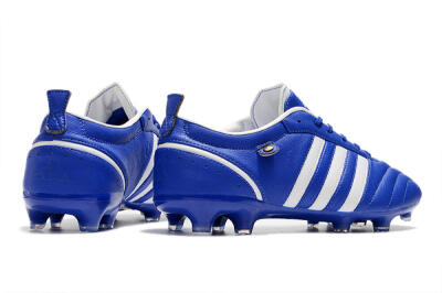 Men's Adidas Adipure FG Football Boots - Blue/White