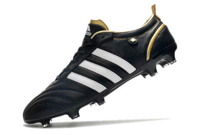 Men's Adidas Adipure FG Football Boots - Black/White