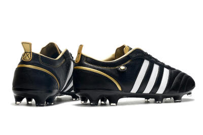 Men's Adidas Adipure FG Football Boots - Black/White