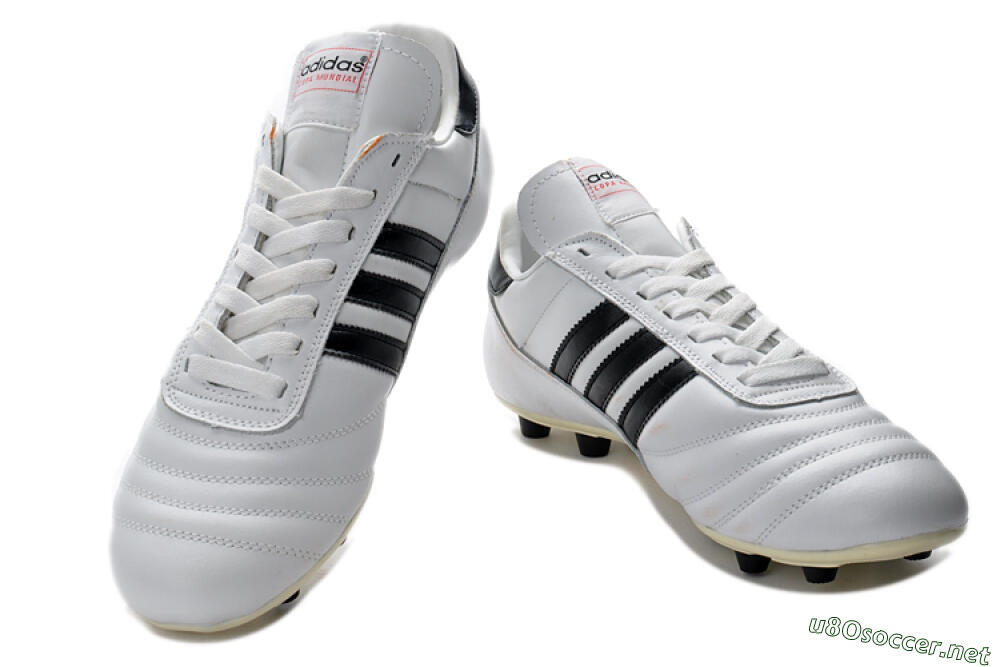 Men's Adidas Copa Mundial Made in Germany FG Football Boots - White/Black 3