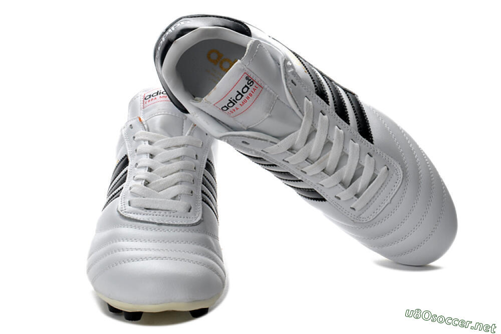 Men's Adidas Copa Mundial Made in Germany FG Football Boots - White/Black 4