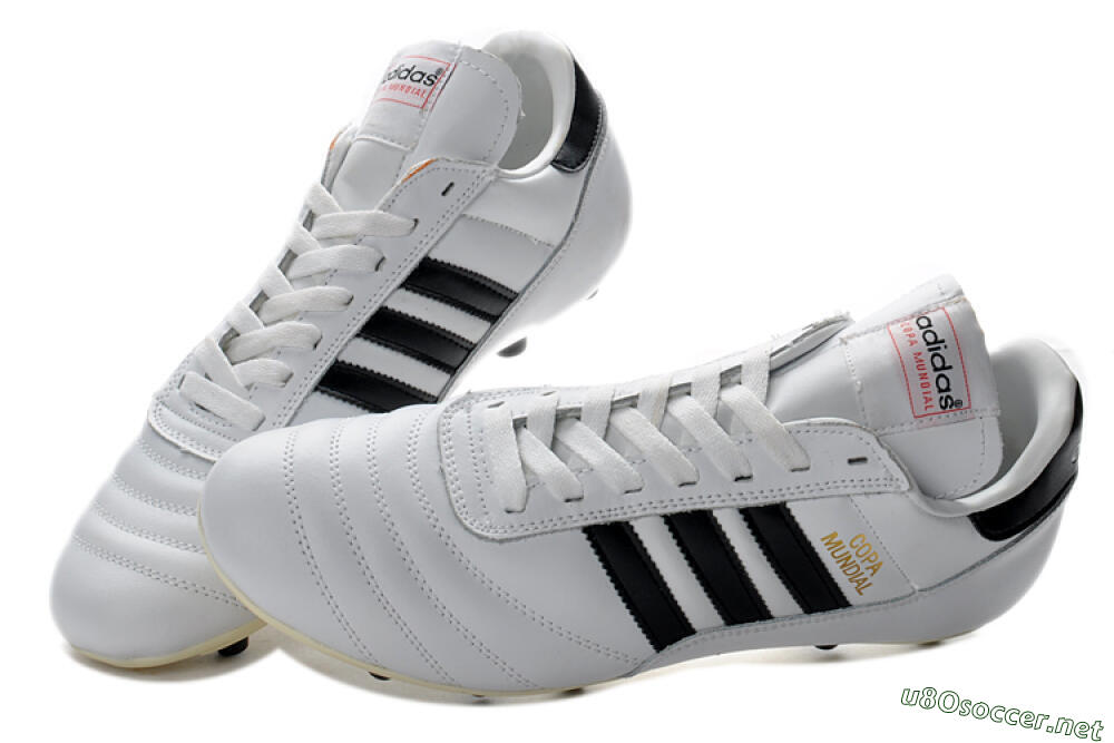 Men's Adidas Copa Mundial Made in Germany FG Football Boots - White/Black 0