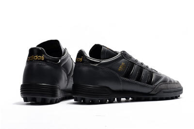 Men's Adidas Copa Mundial Team Astro TF Football Shoes - Black/Gold
