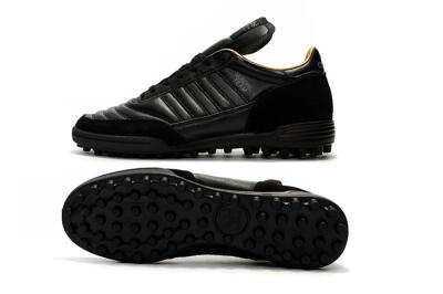 Men's Adidas Copa Mundial Team Astro TF Football Shoes - Black/White