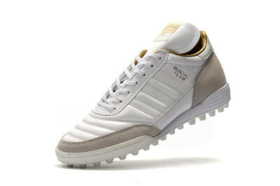Men's Adidas Copa Mundial Team Modern Craft TF Football Shoes - White/Gold/Grey