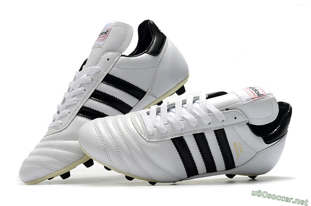 Men's Adidas Copa Mundial Made in Germany FG Football Boots - White/Black 3