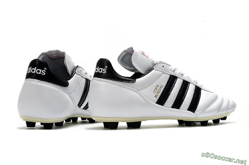 Men's Adidas Copa Mundial Made in Germany FG Football Boots - White/Black 4