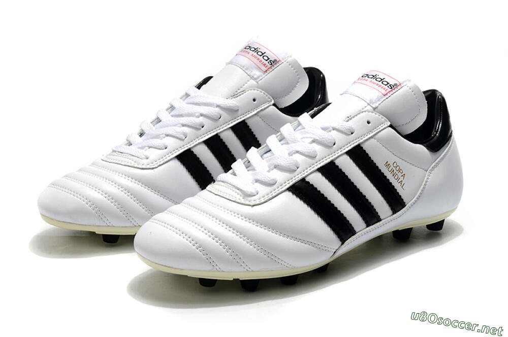 Men's Adidas Copa Mundial Made in Germany FG Football Boots - White/Black 5