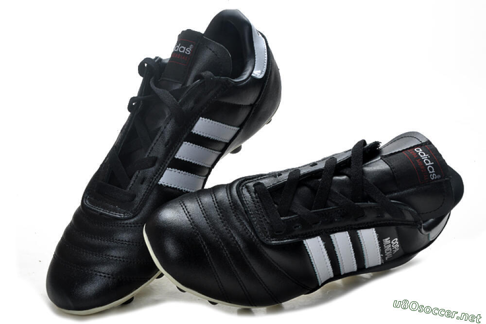 Men's Adidas Copa Mundial Made in Germany FG Football Boots - Black/White 4