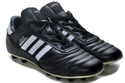 Men's Adidas Copa Mundial Made in Germany FG Football Boots - Black/White