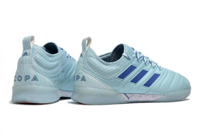 Men's Adidas Copa Tango 20.1 IC Football Shoes - Jade/Blue/White