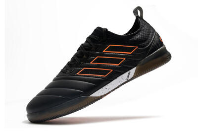 Men's Adidas Copa Tango 20.1 IC Football Shoes - Black/Orange