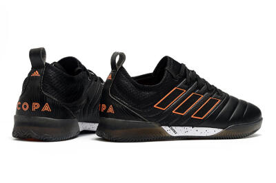 Men's Adidas Copa Tango 20.1 IC Football Shoes - Black/Orange
