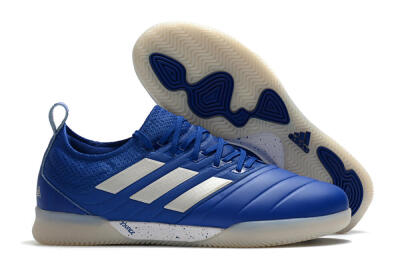 Men's Adidas Copa Tango 20.1 IC Football Shoes - Blue/White