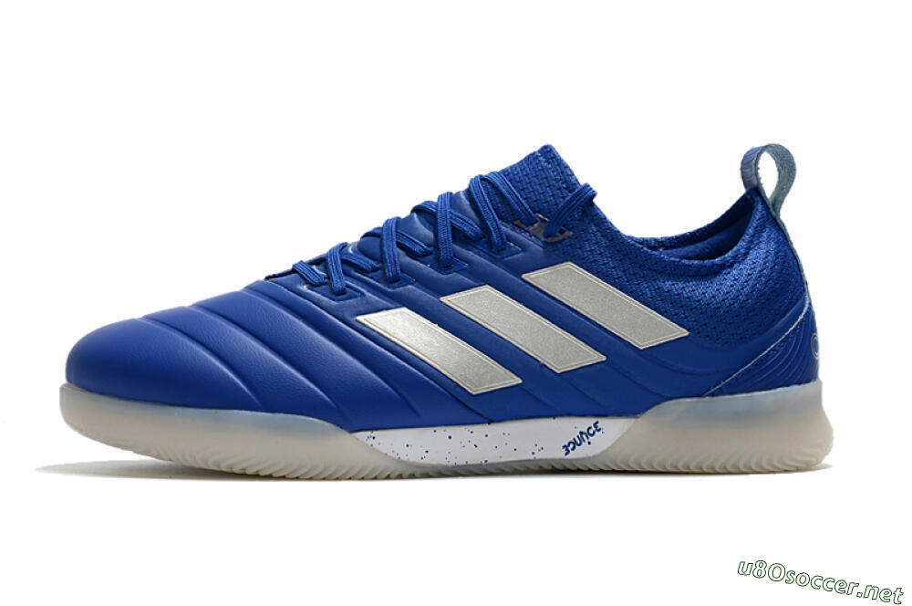 Men's Adidas Copa Tango 20.1 IC Football Shoes - Blue/White 0
