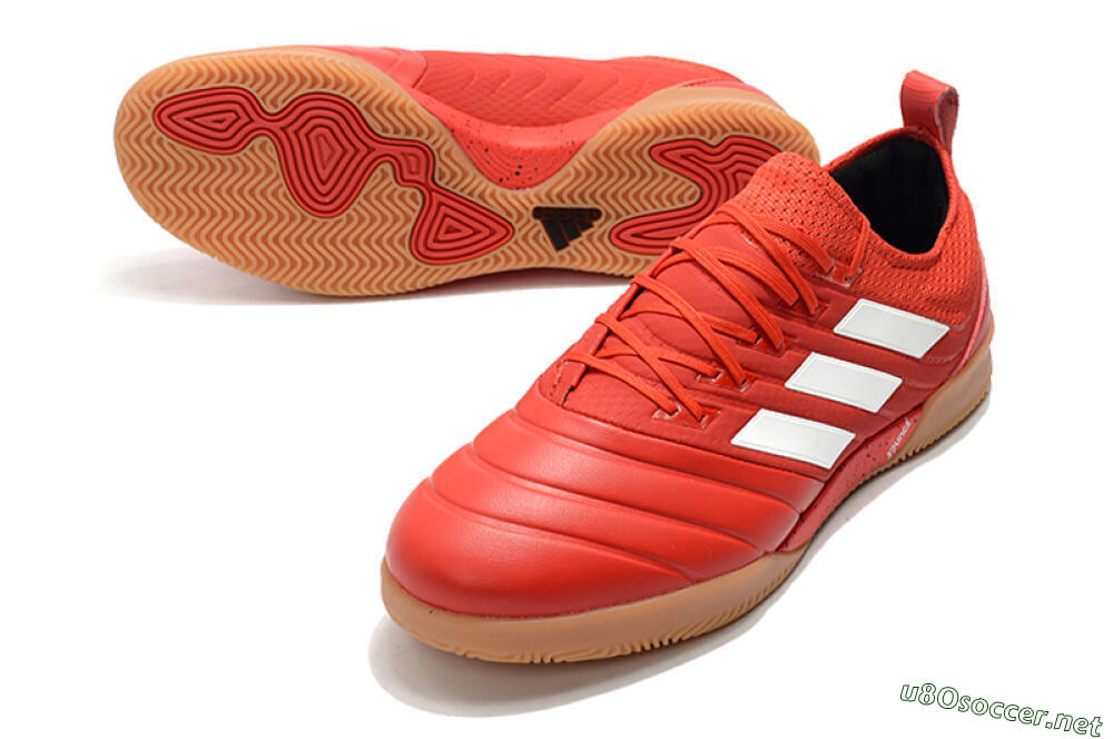Men's Adidas Copa Tango 20.1 IC Football Shoes - Red/White 3