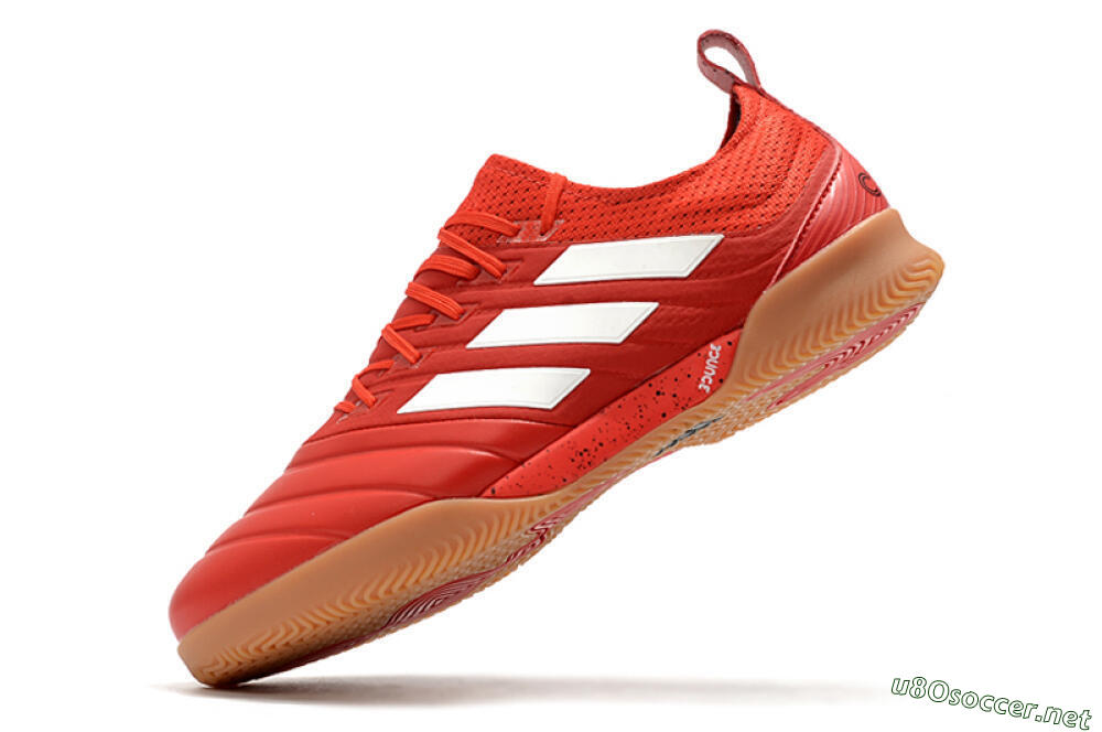 Men's Adidas Copa Tango 20.1 IC Football Shoes - Red/White 5