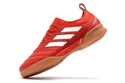 Men's Adidas Copa Tango 20.1 IC Football Shoes - Red/White