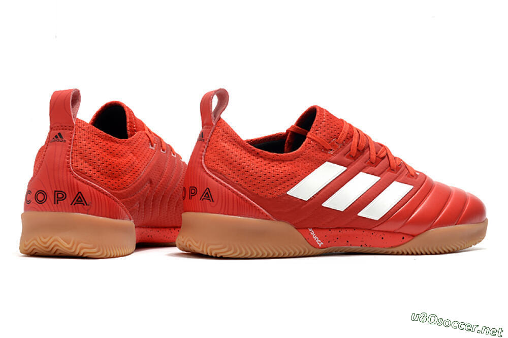 Men's Adidas Copa Tango 20.1 IC Football Shoes - Red/White 6