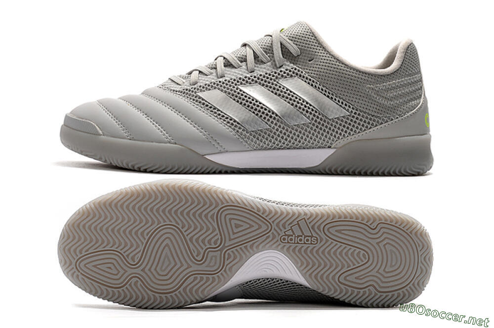 Men's Adidas Copa Tango 20.1 IC Football Shoes - Grey/White 1