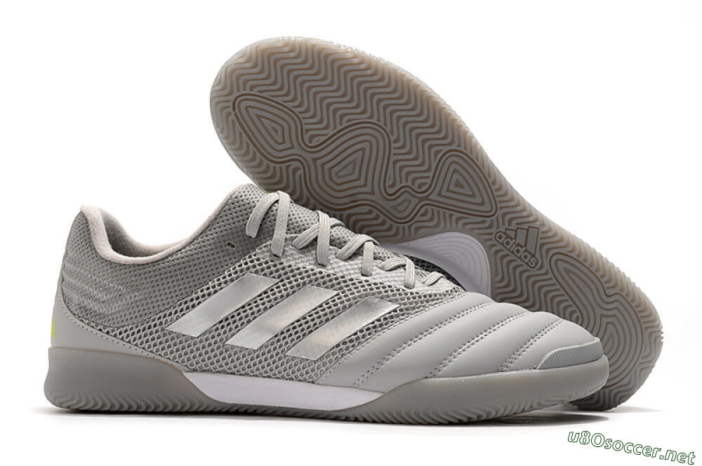 Men's Adidas Copa Tango 20.1 IC Football Shoes - Grey/White 2