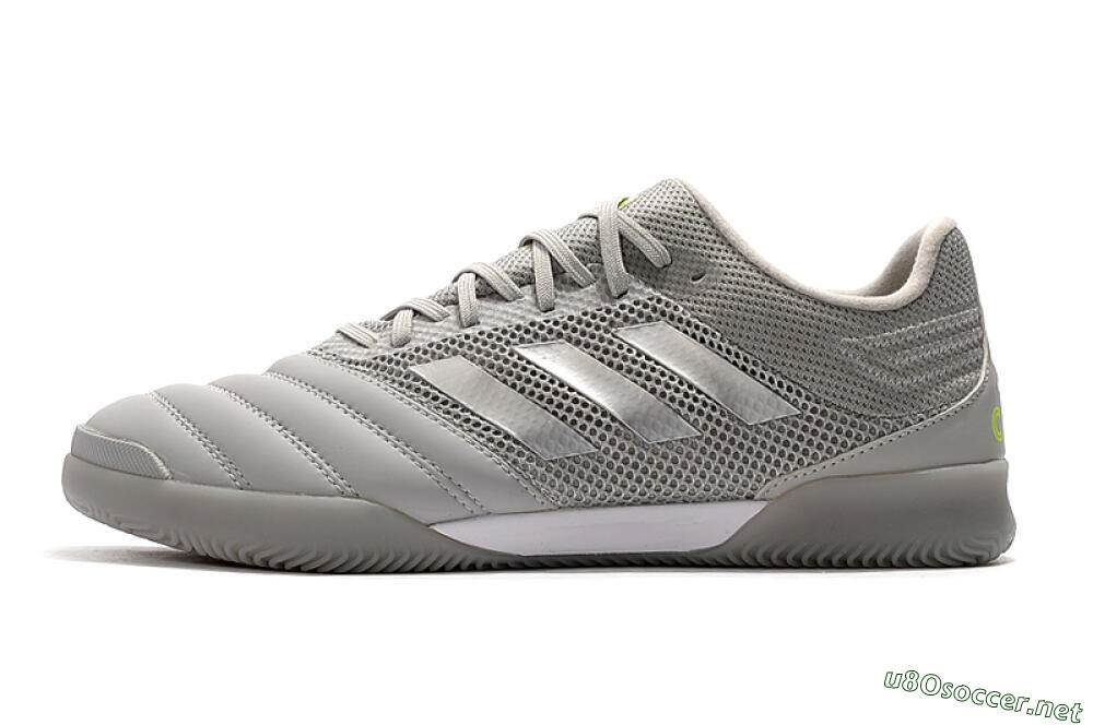 Men's Adidas Copa Tango 20.1 IC Football Shoes - Grey/White 0