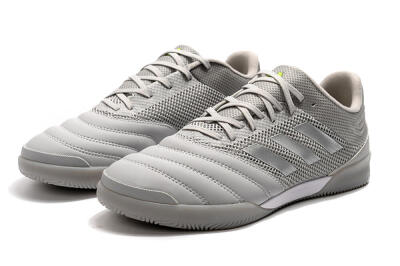 Men's Adidas Copa Tango 20.1 IC Football Shoes - Grey/White