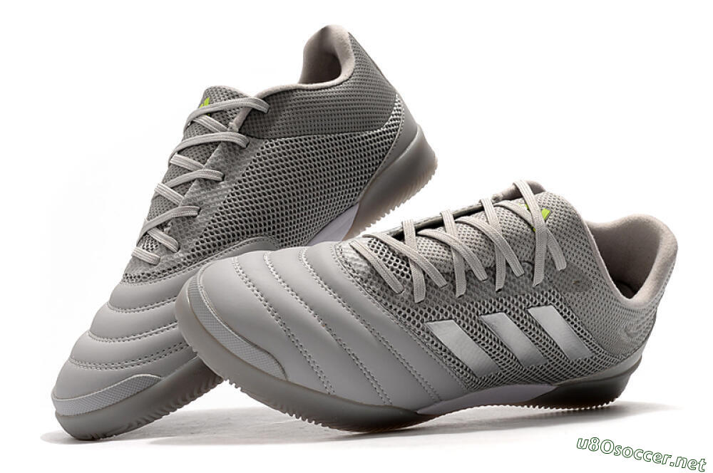 Men's Adidas Copa Tango 20.1 IC Football Shoes - Grey/White 6