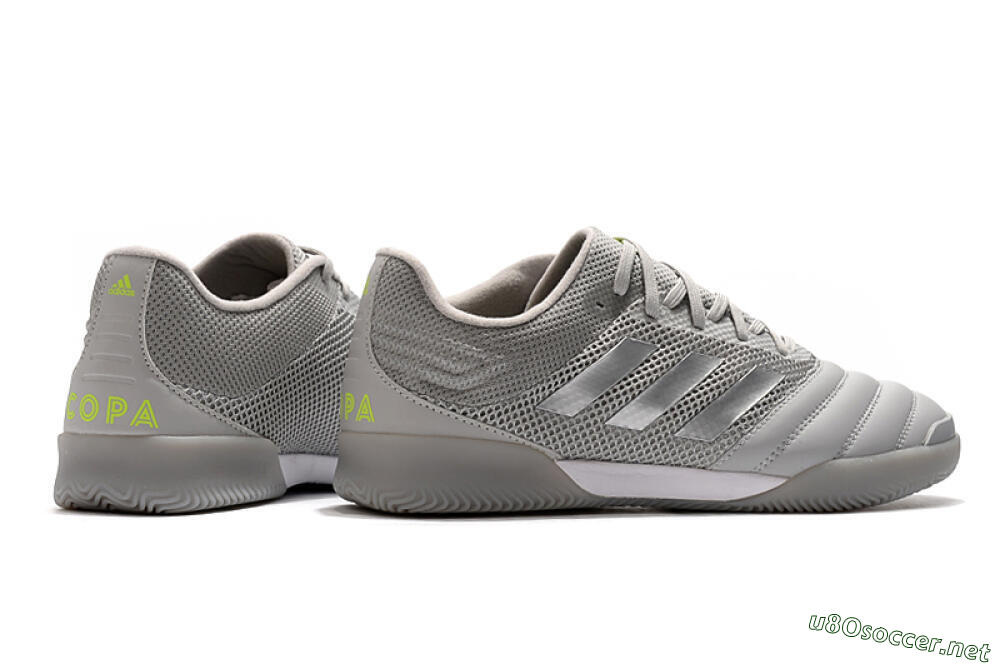 Men's Adidas Copa Tango 20.1 IC Football Shoes - Grey/White 9