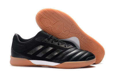 Men's Adidas Copa Tango 20.1 IC Football Shoes - Black/White/Brown